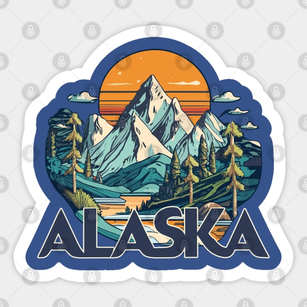 National Alaska Day – October 18 Sticker by irfankokabi